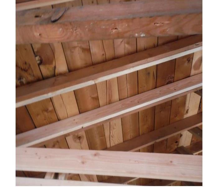 Roof trusses strengthened and repaired